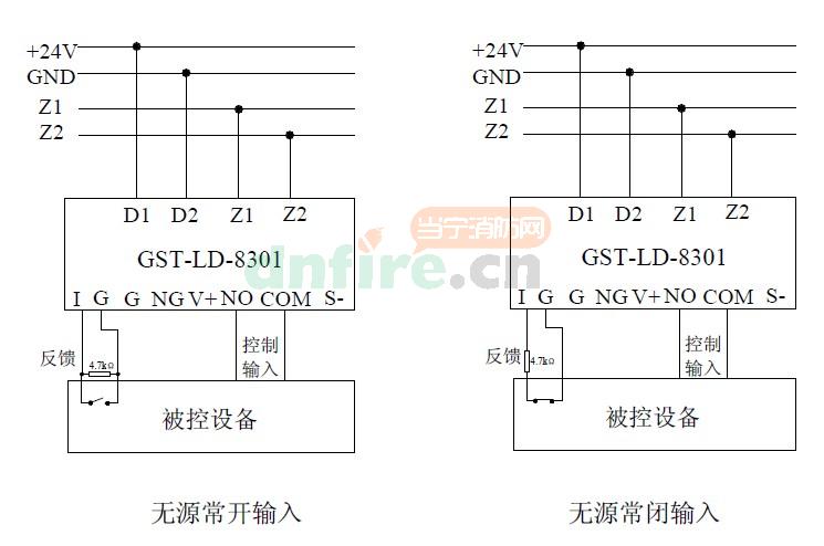 消防強排煙風(fēng)機接線(xiàn)圖